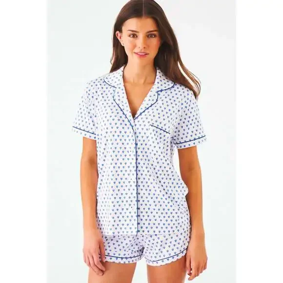 Hearts Polo Pajamas - Picture 6 of 10